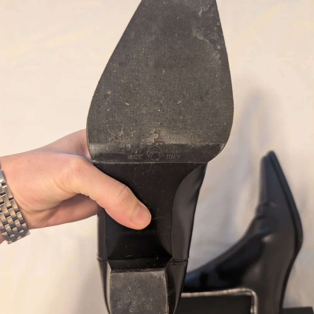 Toteme Black Ankle Boots - Picture 5 of 6